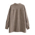 chaqueta de camisa de lana de moda NSAM45778