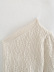 Solide color single sleeve knit shirt NSAM45783