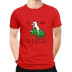 Camiseta de manga corta de algodón con estampado de unicornio para hombre NSSN45921