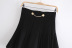 high waist pleated shorts skirt  NSAM38933
