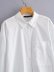 lapel single pocket long sleeve shirt NSAM38941