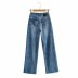 jeans holgados con cintura alta y rizados NSAM38964
