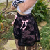 lace bow print skirt  NSLQ38980