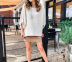 fashion all-match solid color loose round neck fluffy jacket  NSCZ39006