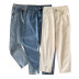 fashion solid color high waist slim straight jeans  NSLD39031