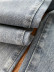 Fashion stitching high waist slim jeans NSLD39033