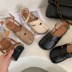 nuevas sandalias de gorra plana NSHU39064