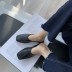 fashion heel lazy shoes  NSHU39080