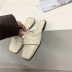Fashion Wrinkled Soft Leather shoes NSHU39094