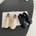 fashion casual thick heel single shoes   NSHU39096