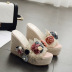 Fashion high-heeled sandals  NSHU39122