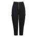 elastic high-waist casual nine-point pants  NSYY39267
