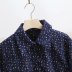 retro corduroy floral shirt  NSAM46193