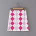 summer new pink sleeveless vest ＆ small round neck short skirt  NSAC46216