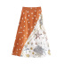 polka dot stitching shell print skirt  NSAM46255