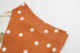 polka dot stitching shell print skirt  NSAM46255
