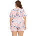 Fashion floral print jumpsuit NSJR46343