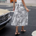high waist A-line skirt  NSJR46353