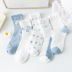 Summer splicing mesh breathable socks NSFN46366