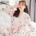 breathable cotton gauze maternal postpartum pajamas NSXY46557