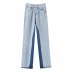 Spring new high waist slim denim trousers NSHS46592