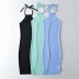 split knit suspender dress NSHS46616