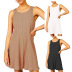 solid color halter camisole dress  NSKL46621