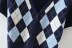 Diamond short-sleeved knit shirt NSAC46655