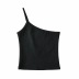 Sexy one-shoulder short sling vest NSAC46658