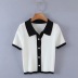 Splicing short sleeve POLO shirt NSAC46669