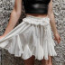 verano nueva falda de cintura elástica NSAC46680