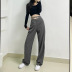 new fashion lace striped thin casual pants NSLQ46697