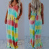 fashion printing suspender dress  NSZH46710