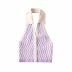 lapel single-breasted halter knitted vest NSHS46738