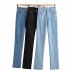 nuevos pantalones de mezclilla de cintura alta delgados NSHS46781