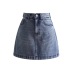 autumn new high-waist denim skirt NSHS46848