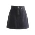 autumn new high-waist denim skirt NSHS46848