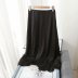 high waist drape double layer skirt NSAM39287