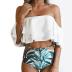 new double-layer ruffled swimsuit  NSHL39327