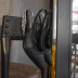 new style rhinestone tassel black sexy high heel sandals NSHU39354