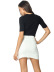 raw-edge denim skirt  NSSY39362