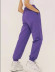 elastic waist solid color sports pants  NSLD39419