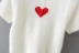 fashion sweetheart jacquard plush T-shirt NSAC39573