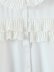 pleated lapel layered stitching blouse  NSAM39613