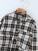 fashion loose pocket plaid shirt jacket NSAM39617