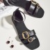 one-word buckle casual fashion sandals  NSHU39716