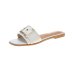 flat-heel square toe sandals NSPE39732