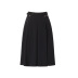 high-waisted drape slim mid-length skirt   NSYZ39749