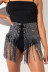 sexy super flash diamond strappy skirt  NSXYA39768