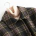 small plaid short double-faced cashmere jacket NSAM39843